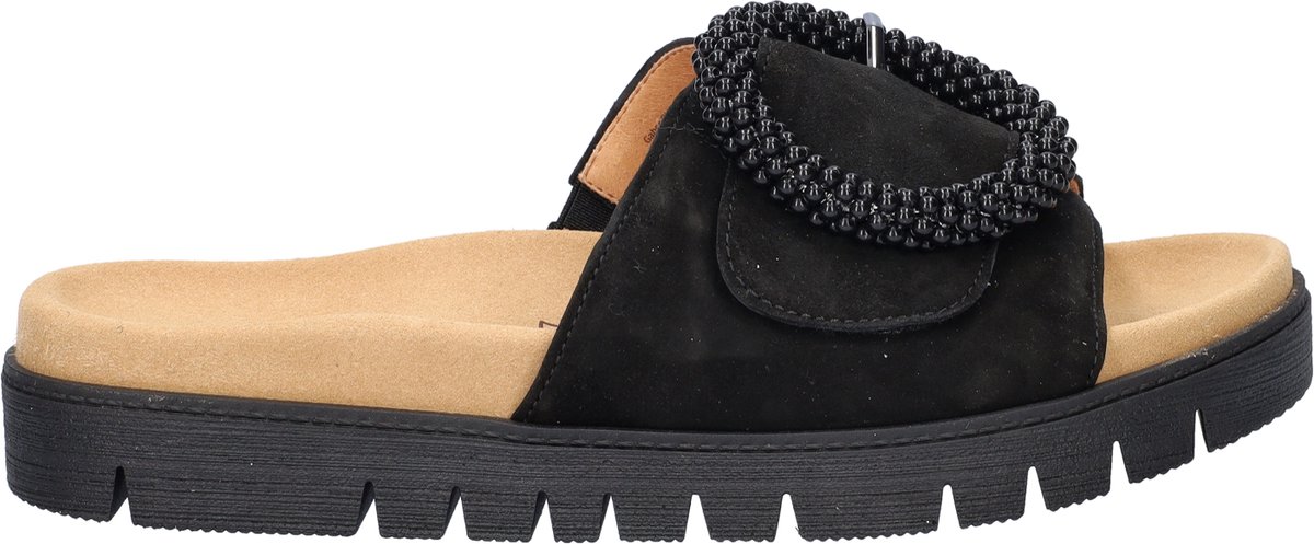 Gabor Sandalen zwart Suede - Dames - Maat 41