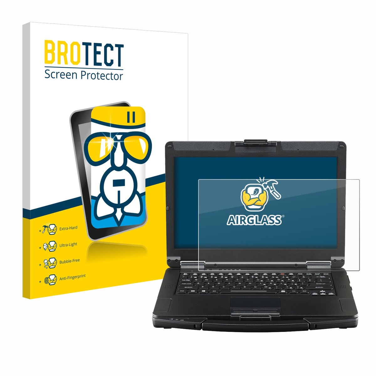 Screenprotector voor Panasonic Toughbook FZ-55 Touch Beschermglas transparant