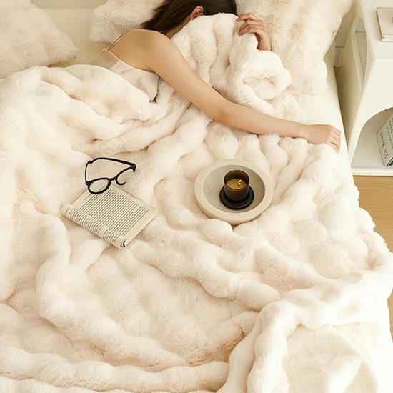 FUN FAN LINE | Superzachte Anti-Pilling Fleece Deken voor Bank