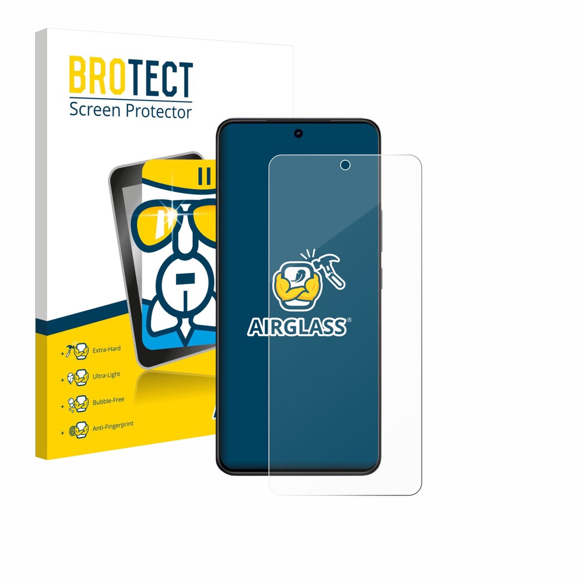 Screenprotector voor Vivo V60 Lite 5G Beschermglas transparant