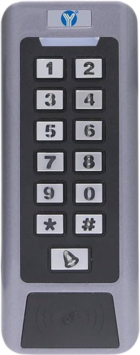 YLI YK-768A | Stand alone | 2 deuren| Keypad | RFID | Buiten