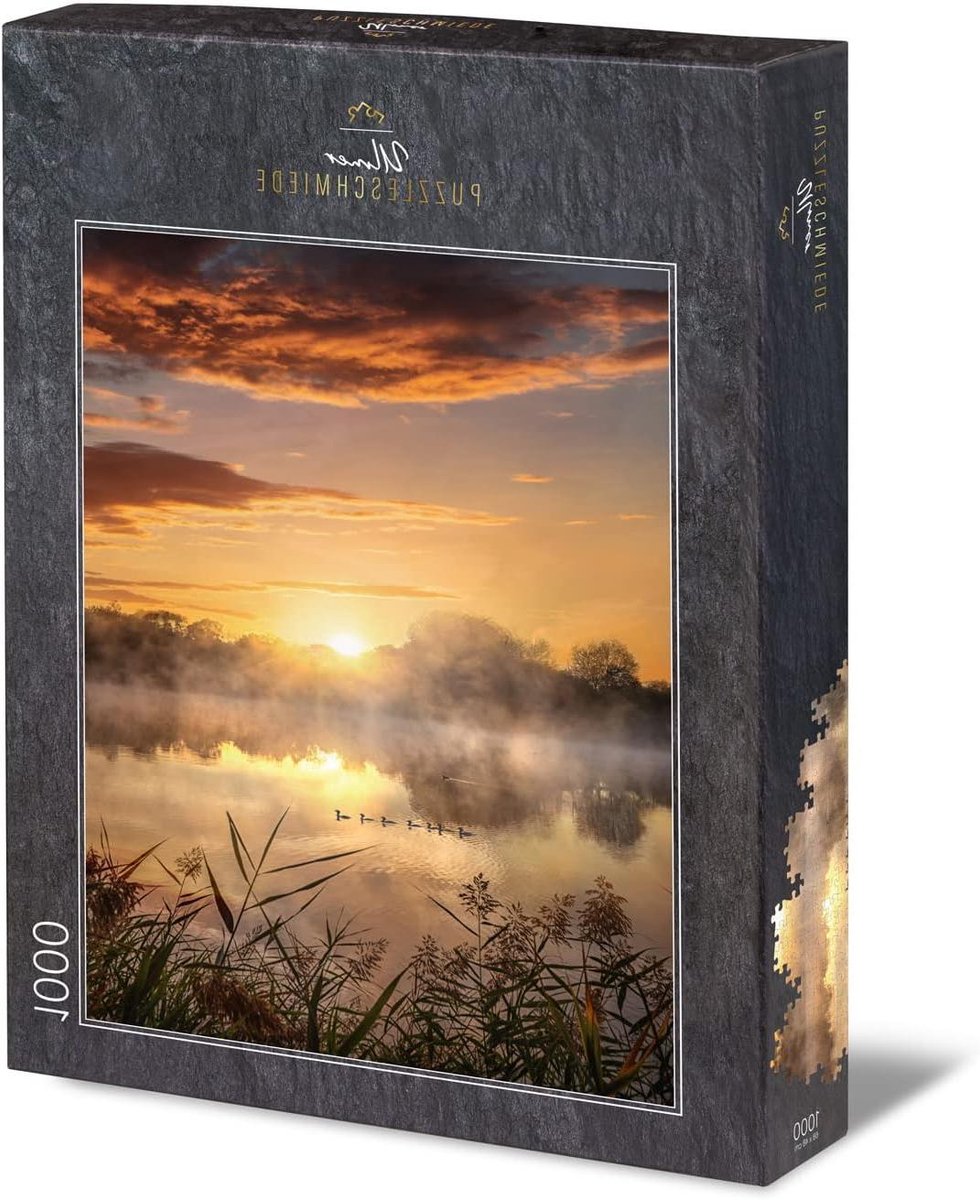 Klassieke Legpuzzel - 1000 Stukjes Puzzel - Ontspannend Tijdverdrijf - Premium Puzzelkarton - 68 x 48 cm - Natuurlandschap