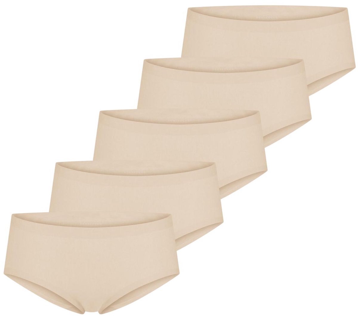 Schiesser Dames slip / onderbroek 5 pack Invisible Cotton