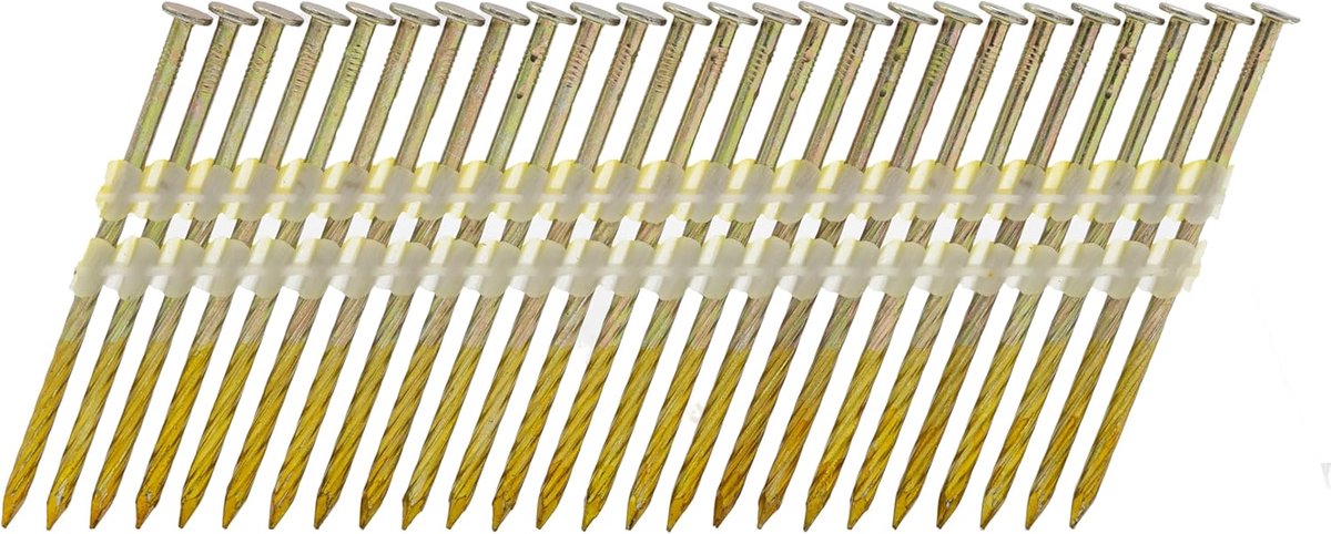 Ronde Kop Stripspijkers - Perslucht Spijkers - Houtbewerking - Schroef Verzinkt - 31 x 80 mm