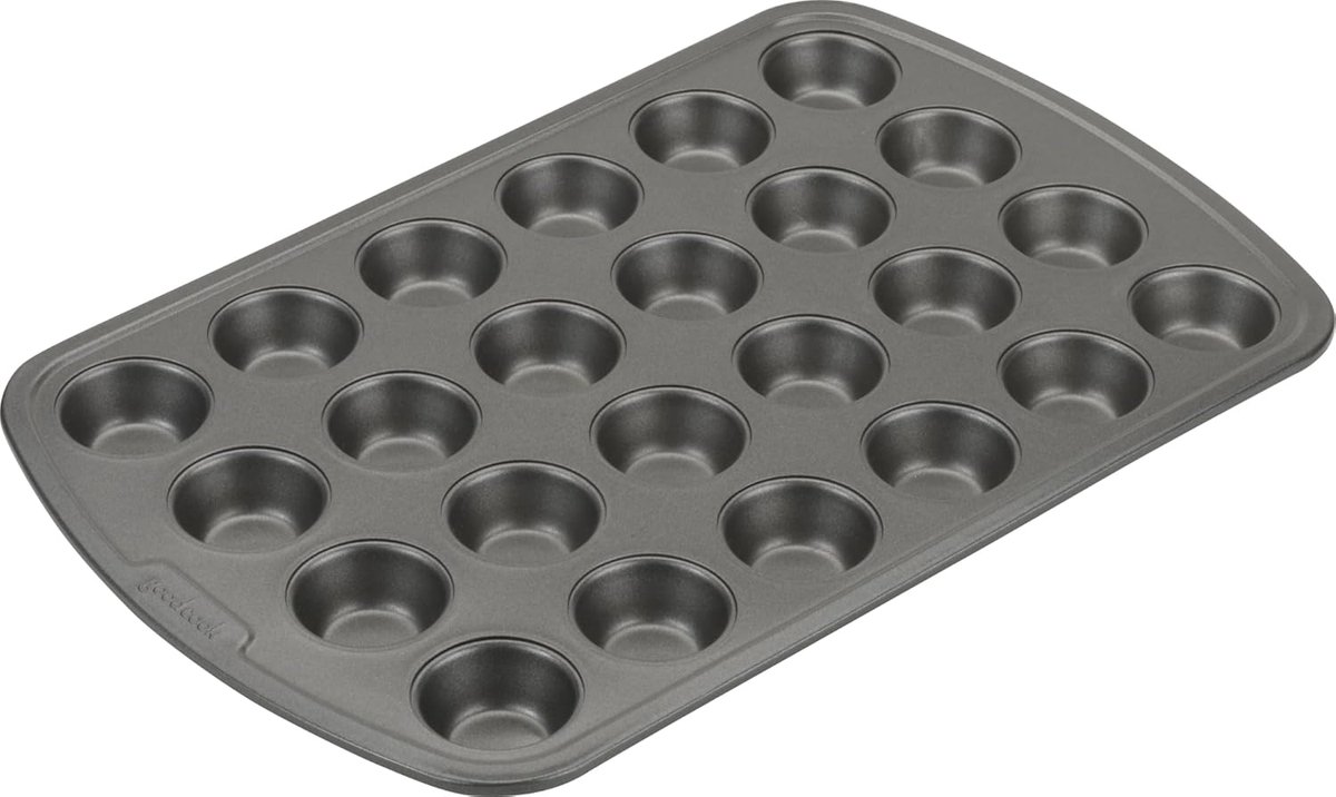 Muffinbakvorm - Cupcakevorm - Bakken - Antiaanbaklaag - 24-kops
