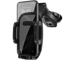 Telefoonhouder Auto - Mobiele Houder - Veilig Navigeren - Zwaartekracht Vergrendeling - Universeel - Zwart