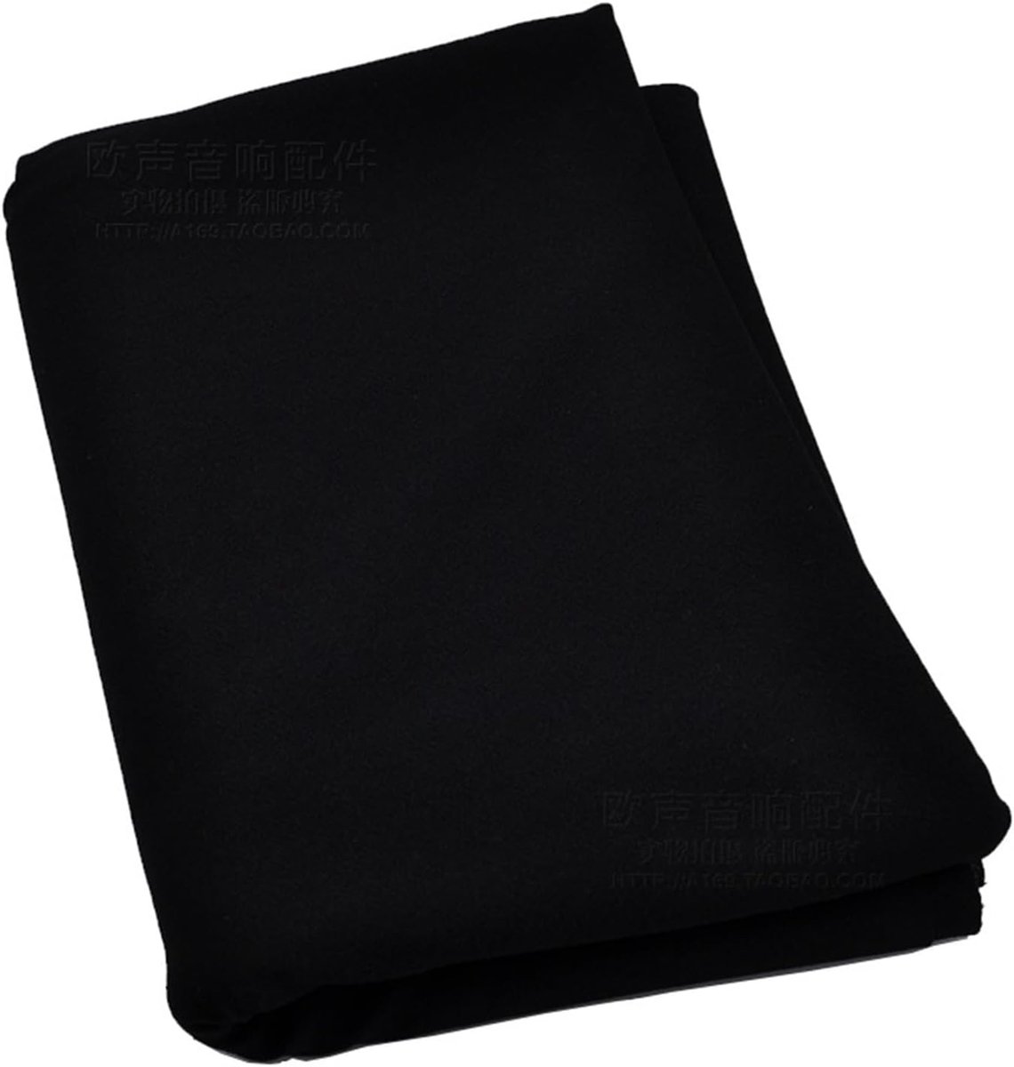 Luidspreker Doek - Speaker Stof - Audio Oppervlak - Hoge Kwaliteit - 160x50 cm - Zwart