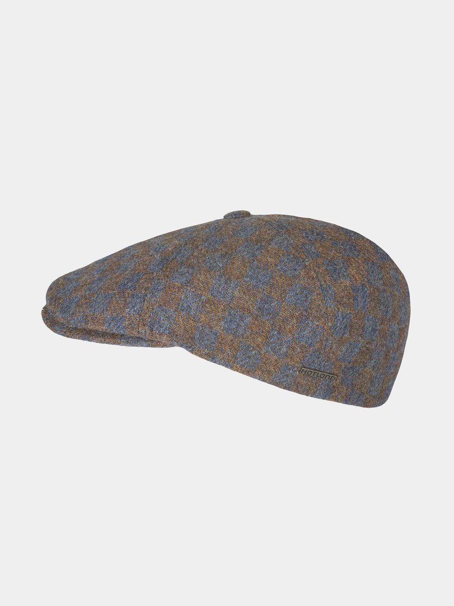 Evron - Wollen flat cap - Bruin
