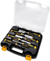 DeWalt - Houtbeitel Set - 6 Stuks - Staal - Ergonomische Handgreep