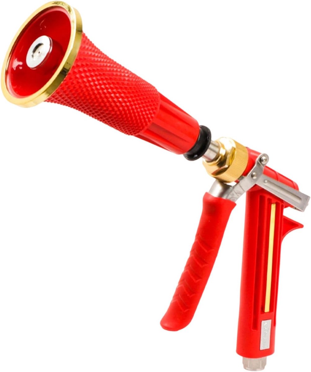 Hogedrukspuit Landbouw - Koperen Sproeier - Effectieve Irrigatie - Groot Bereik - 28 Cm Diameter - Rood