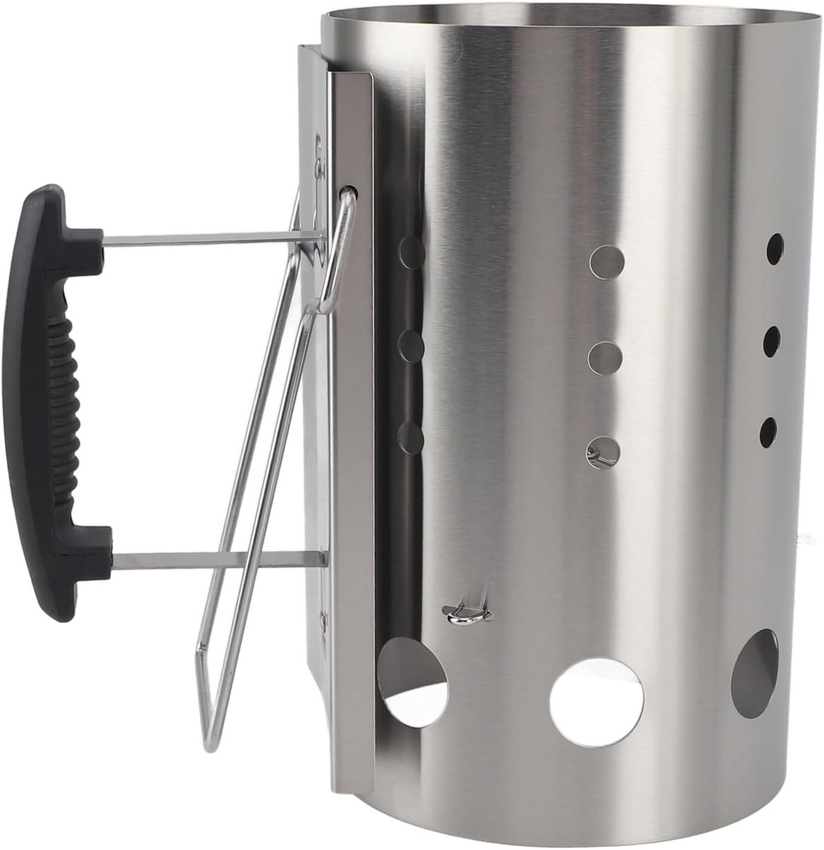 Schoorsteen Starter - Houtskool Vat - Snel Vuur Maken - Roestvrij Staal - 27x17 cm