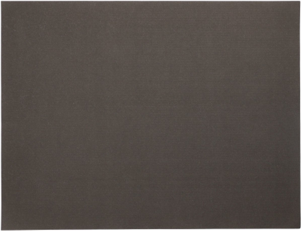 10x 100 Placemats papier 30 cm x 40 cm zwart