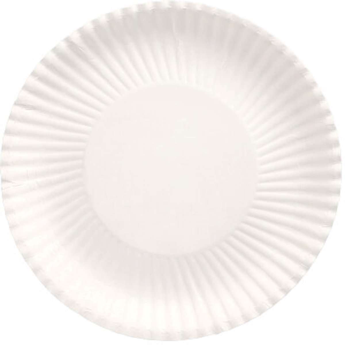 4x 100 Borden diep karton pure rond Ø 22 cm · 3 cm