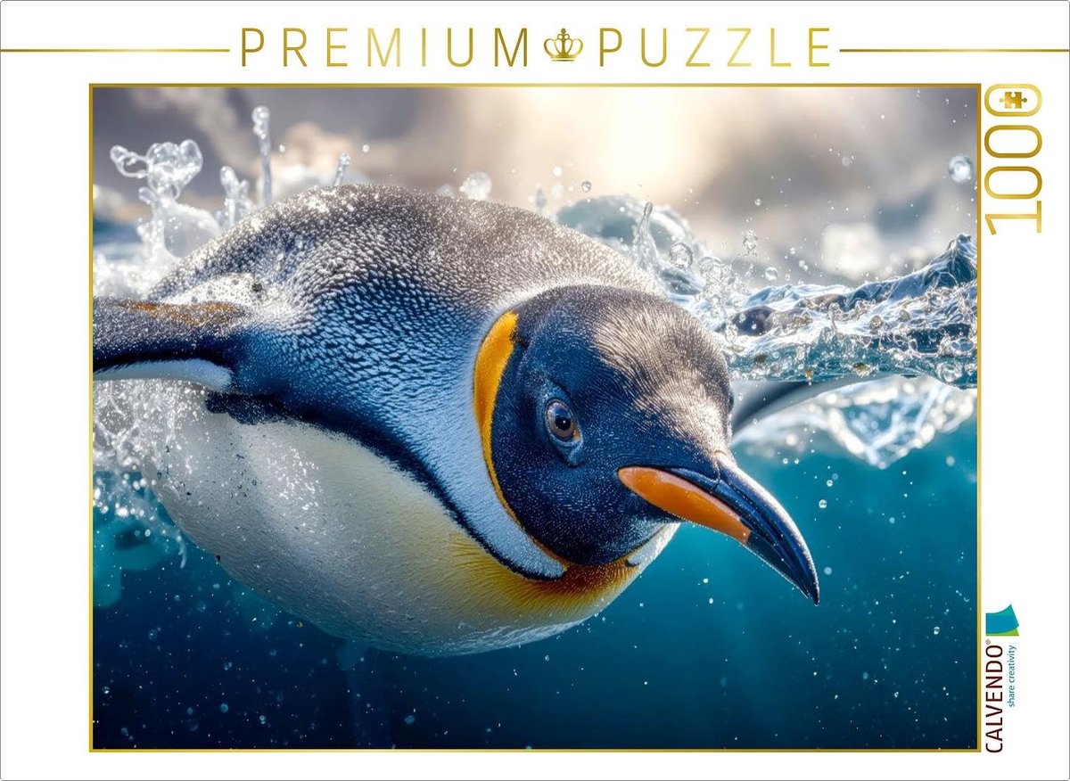 Puzzel Onderwaterjacht - Fotopuzzel 1000 stukjes - Ontspannend Tijdverdrijf - Gedetailleerd Onderwaterbeeld - 64 x 48 cm - Meerkleurig
