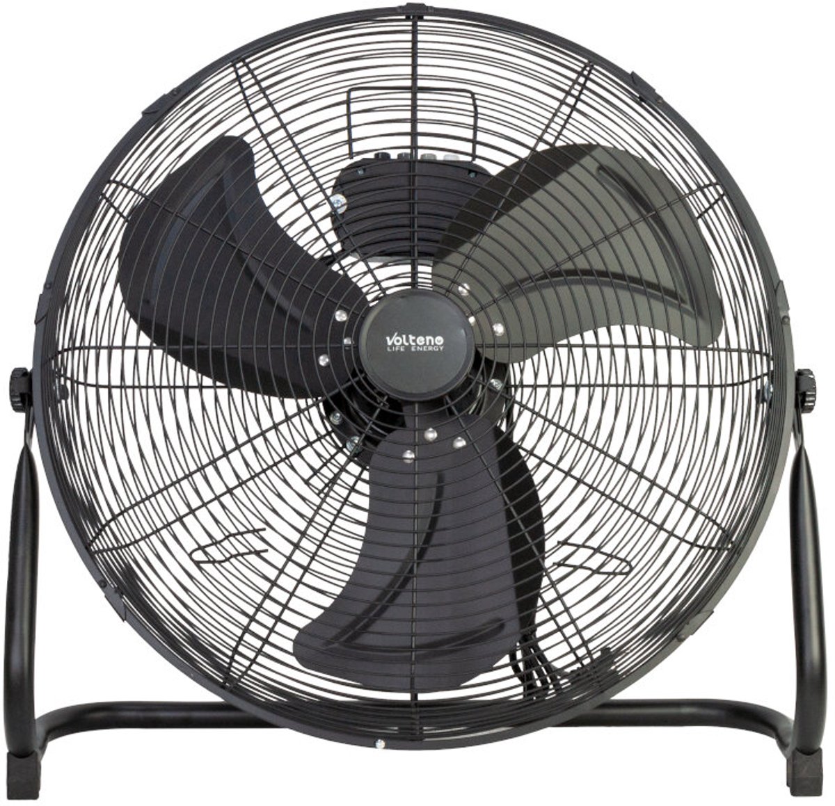 Volteno VO2551 - Vloerventilator - 100W - Zwart - Metaal - 43 cm
