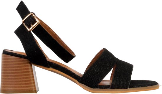 Sandalen met hak
