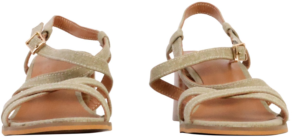 Sandalen met hak