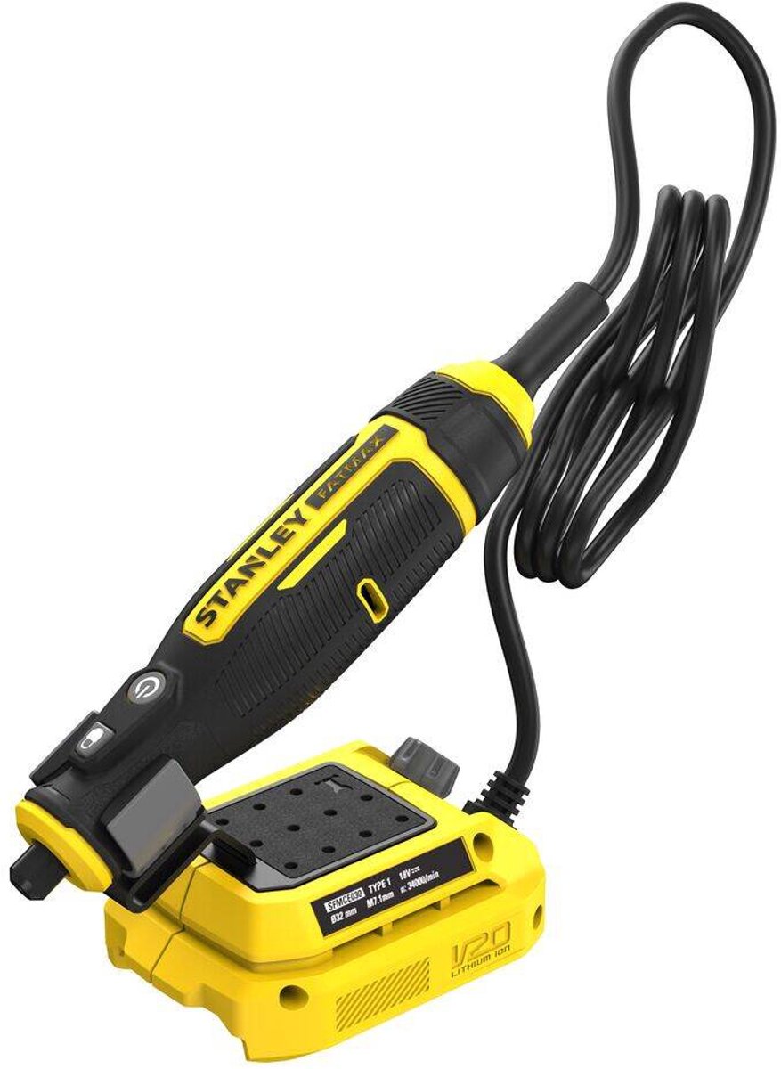 STANLEY FATMAX 18V Multigereedschap met 33 accessoires (zonder accu) SFMCE030B-XJ