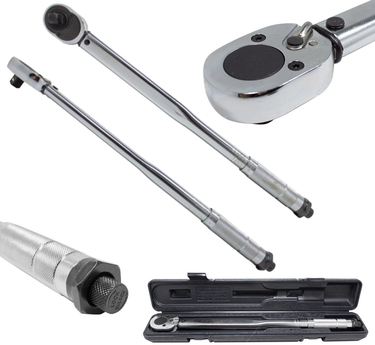 Forsage F-6474470T - Draaimomentsleutel - 1/2'' - 28-210 Nm - Antislip Handgreep