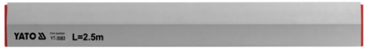 Yato YT-3083 - Trapeziumvormige Metselgereedschap - 250cm - Aluminium Constructie