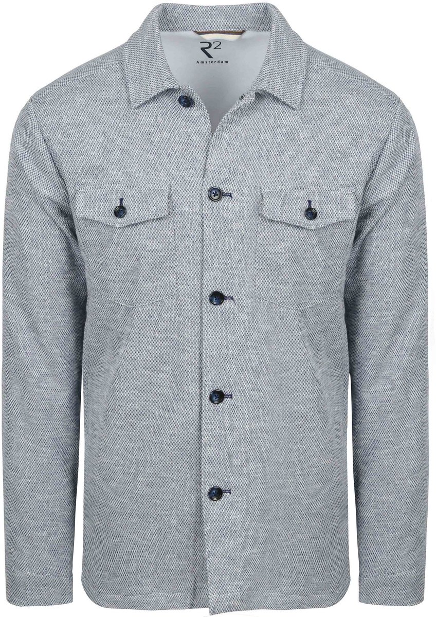 R2 Overshirt Blauw - Maat XXL - Heren