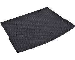 Kofferbakmat voor Volkswagen Tiguan 2 (2016-2024), hoge laadvloer - Rubber