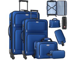 KESSER® Kofferset 4-delig Trolley - Reiskoffer met Wielen - 