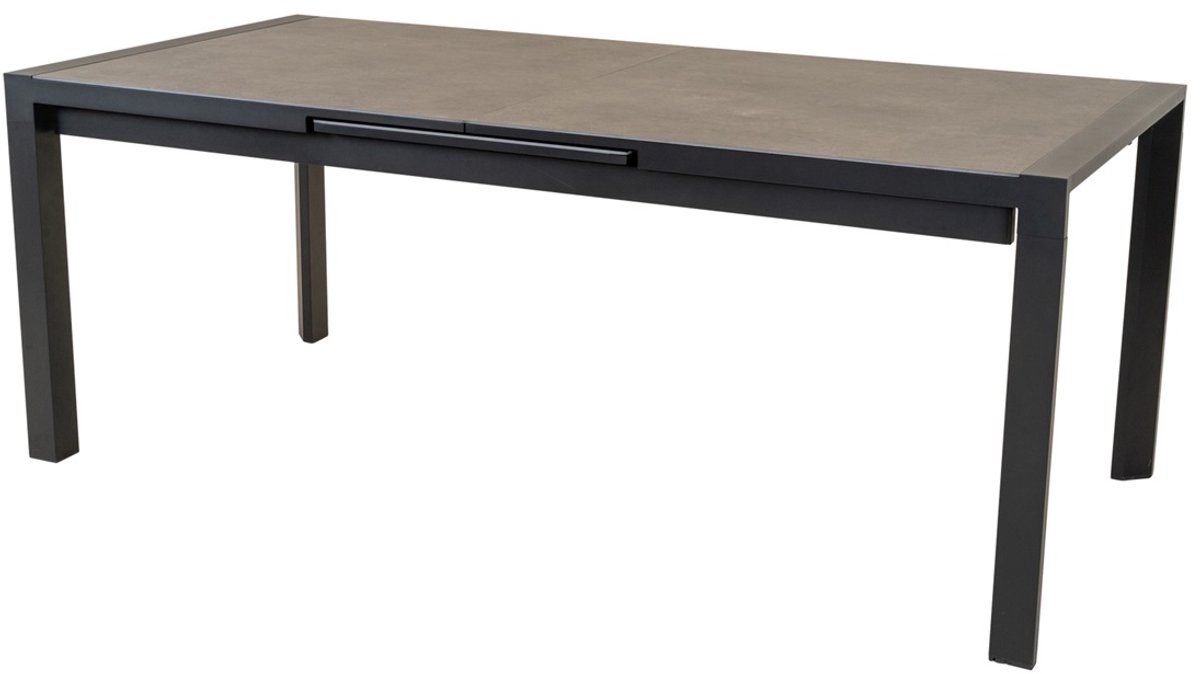 Lesli Living - Tuintafel Lagos - Grijs - 200/260x96cm
