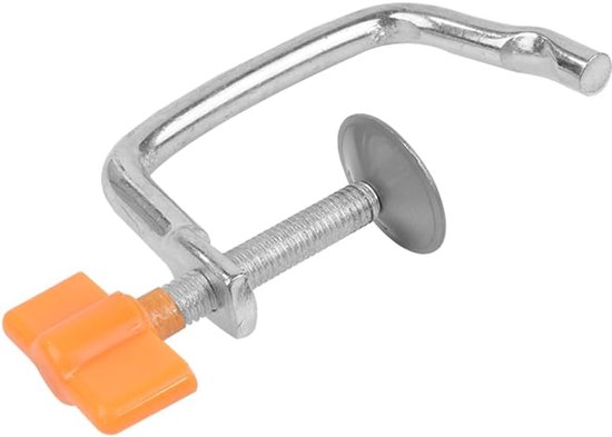 Pastamachine Klem - Deegroller Houder - Keuken Gebruik - Verstelbare Breedte - 15cm Lengte - Oranje van Pastamachine — afbeelding 5