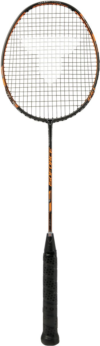 Schildkröt badminton racket Isoforce 951 carbon power en controle.