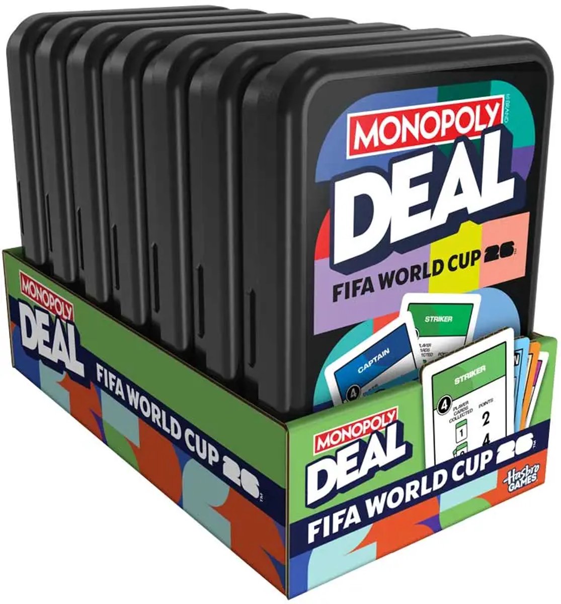 Hasbro Monopoly kaartspel FIFA editie - kaartspel voor gezinnen.