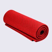 Cooling Towel, Verkoelende Microvezel Koel Handdoek - Rood (1st)