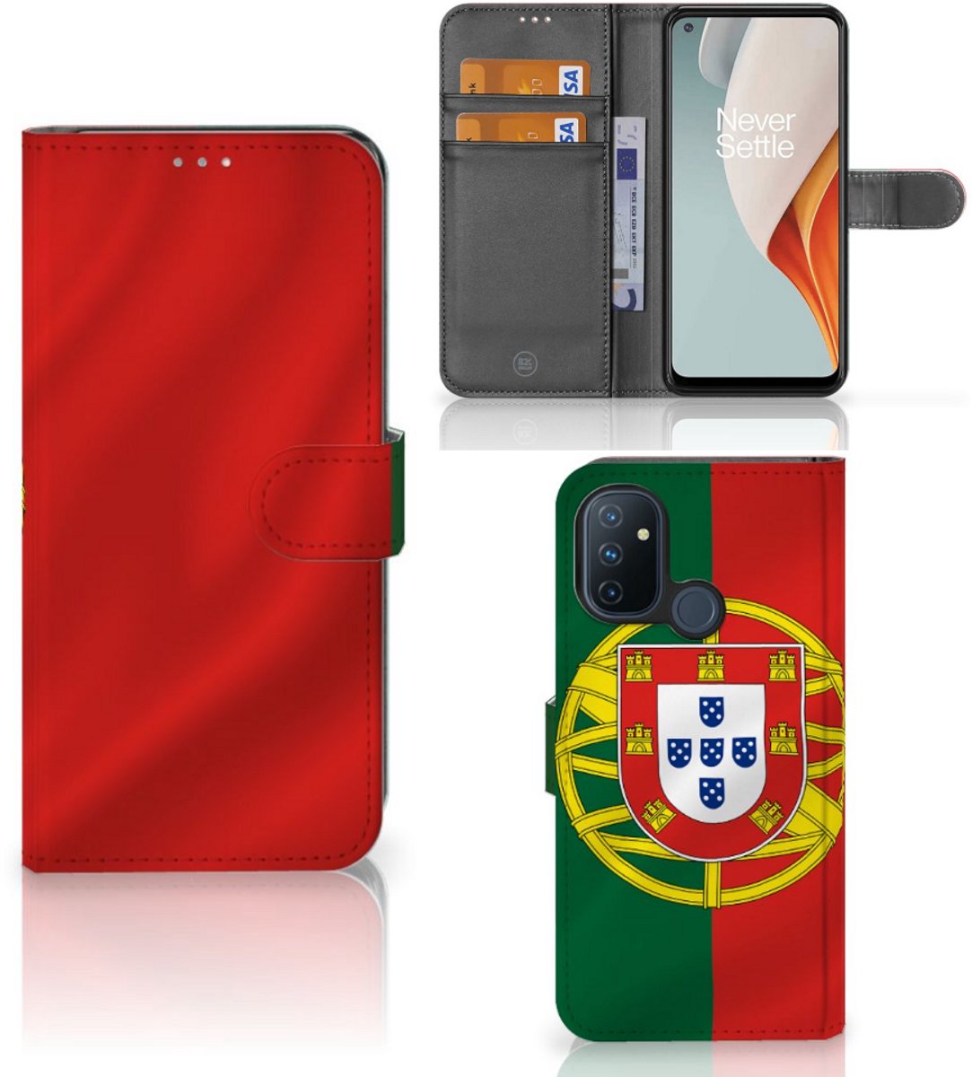 OnePlus Nord N100 Bookstyle Case Portugal
