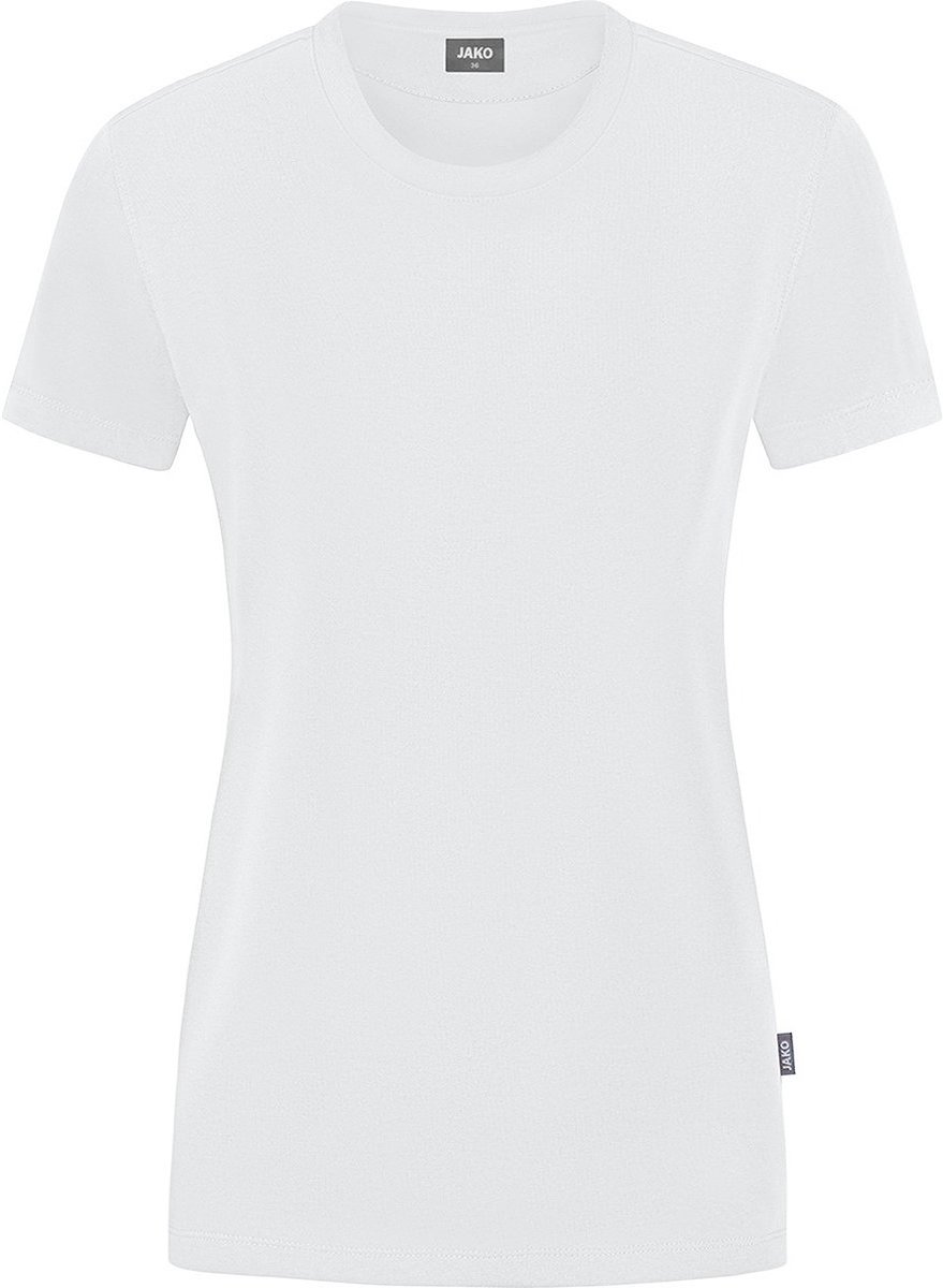 Jako Doubletex T-Shirt Dames - Wit | Maat: 36