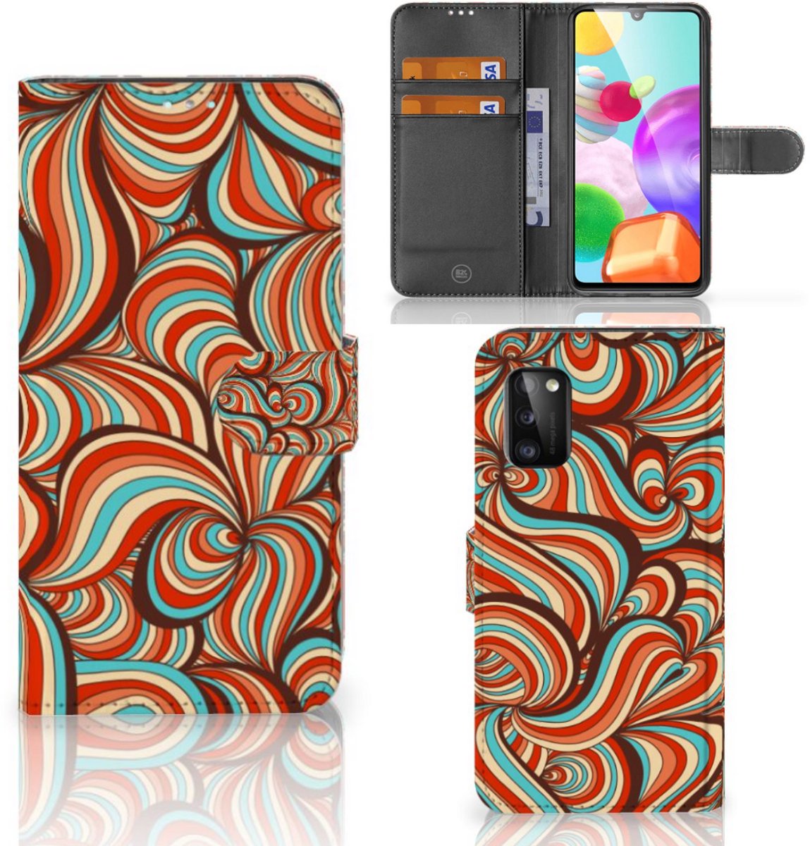 Samsung Galaxy A41 Hoesje Retro
