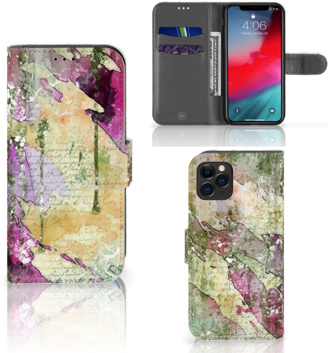 Hoesje Apple iPhone 11 Pro Letter Painting