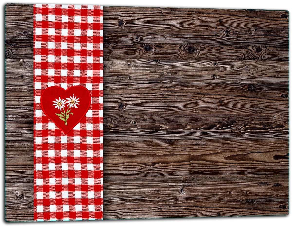 TMK ArtDeko - Serie - Snijplank - 52x40 cm - Glas - Hittebestendig