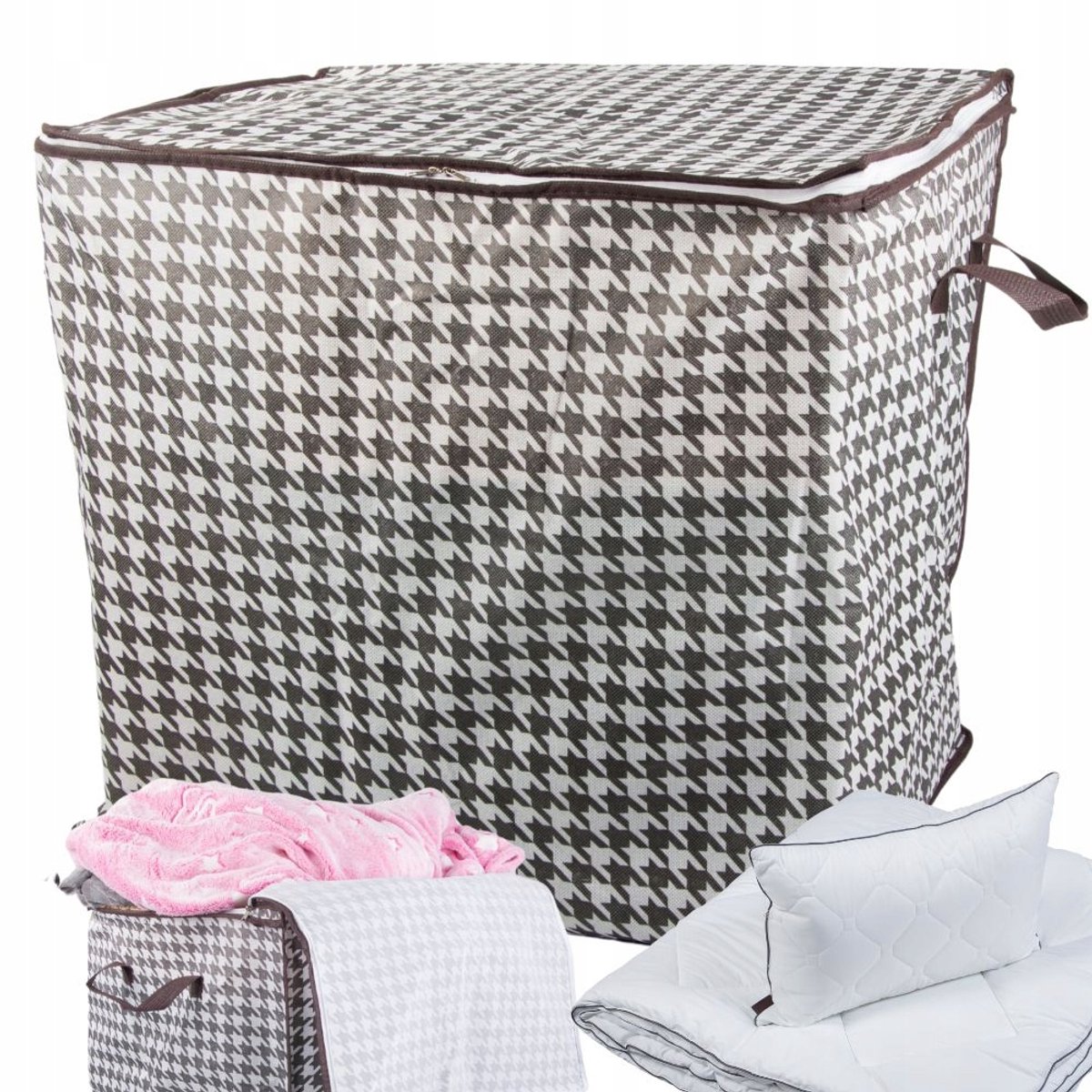 Hangzhou A Link Star Technology - Opbergtas - 100L - Zwart en Wit - Ademend Materiaal