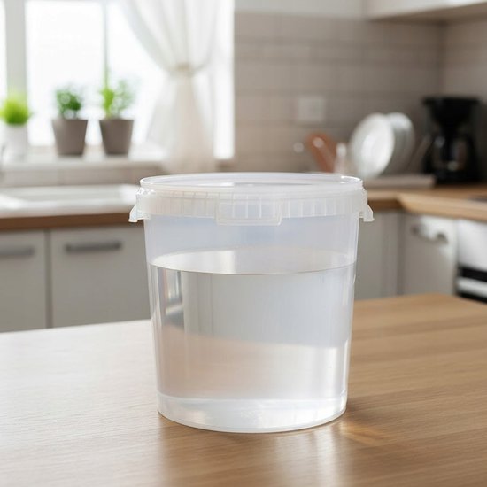 Bimberek - Fermentatie Vat - 33L - Transparant - Met Kraan van bimberek — afbeelding 4