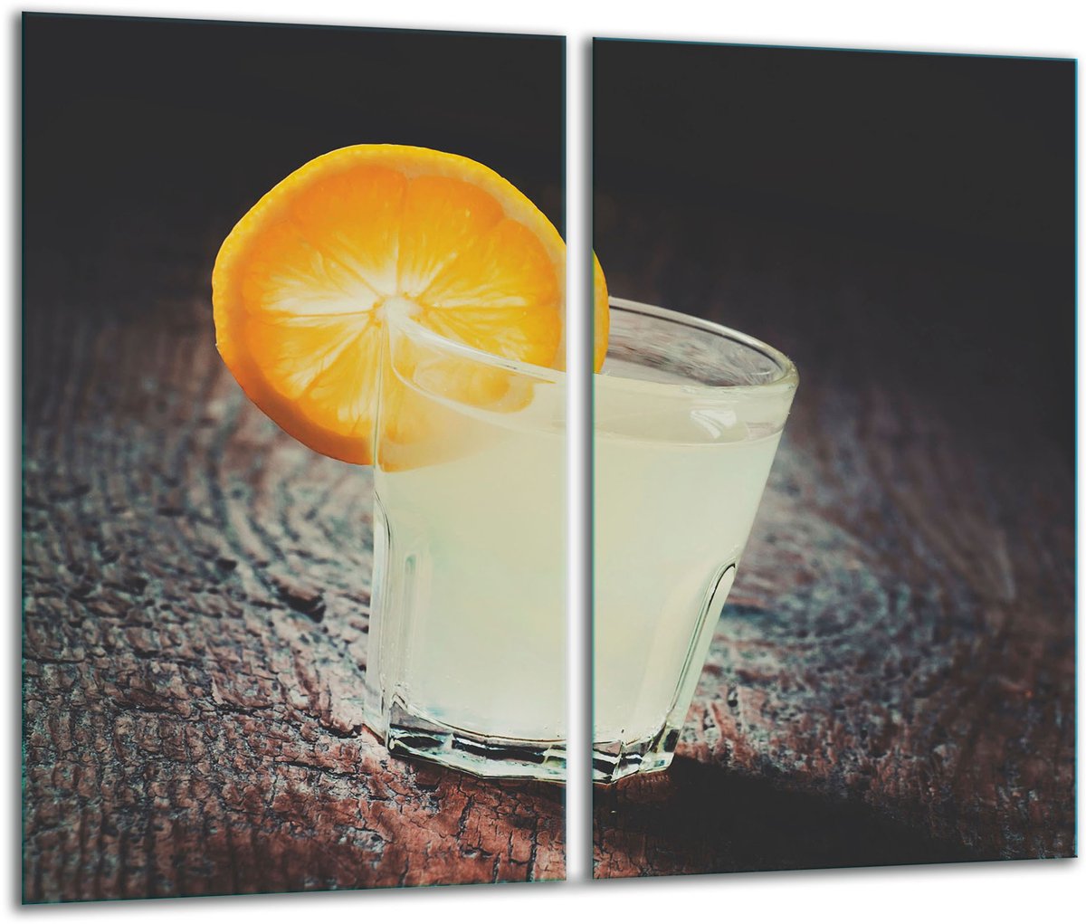 TMK ArtDeko - Glas Snijplank - 30x52 cm - Inductie - Schokbestendig