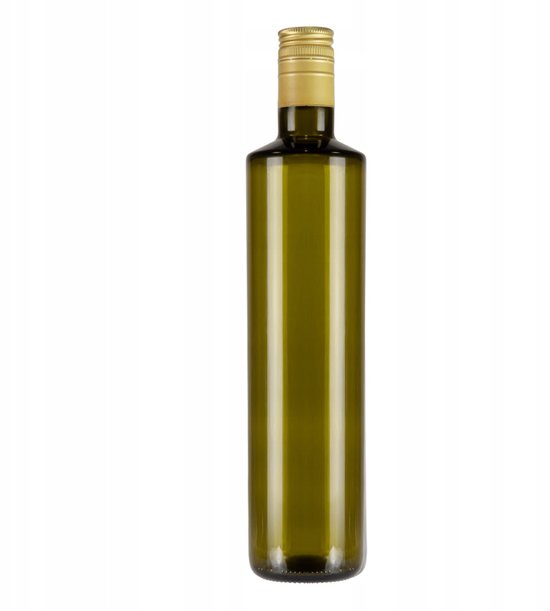 Bimberek DORICA - Flessen - 750ml - Olijfgroen Glas - Metaal Dop van Bimberek — afbeelding 3