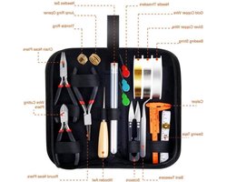 Jewelry Making Tools with Jewelry Making Supplies Kit, Jewelry Wires and Jewelry Findings for Jewelry Repair and Beads