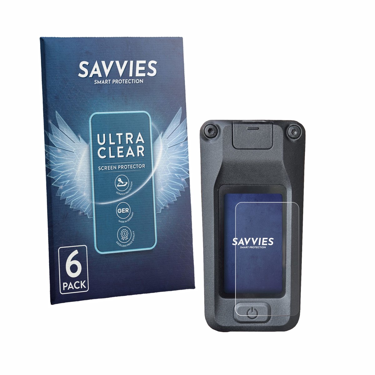 Savvies - Screenprotector voor Amflow DJI Avinox - Folie Beschermfolie transparant 6 Stuks