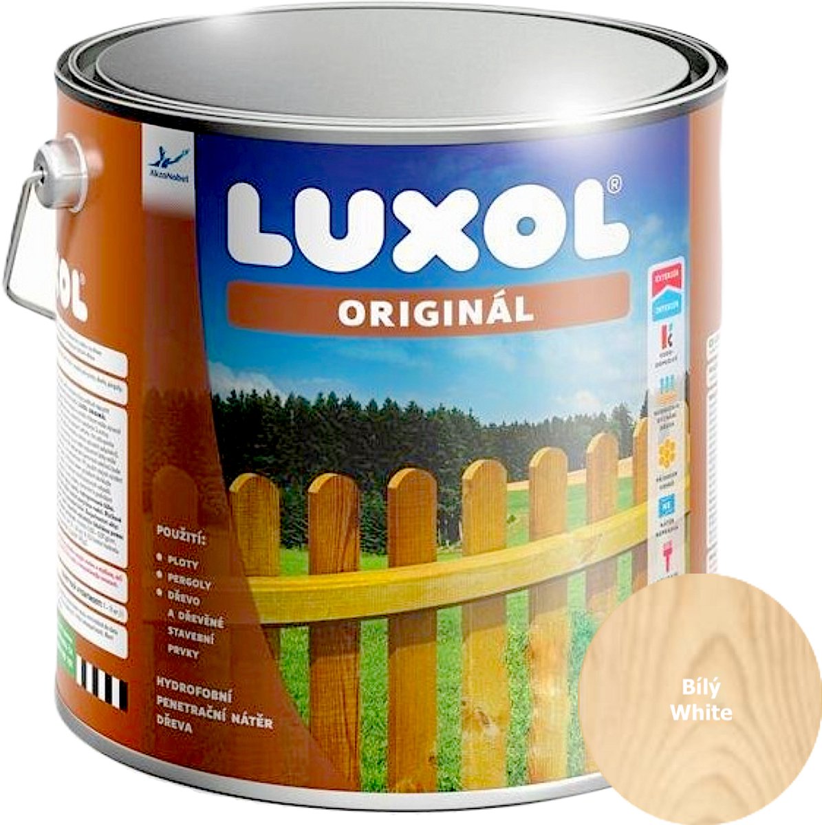 Luxol Origineel 2,5l, 0010 Wit
