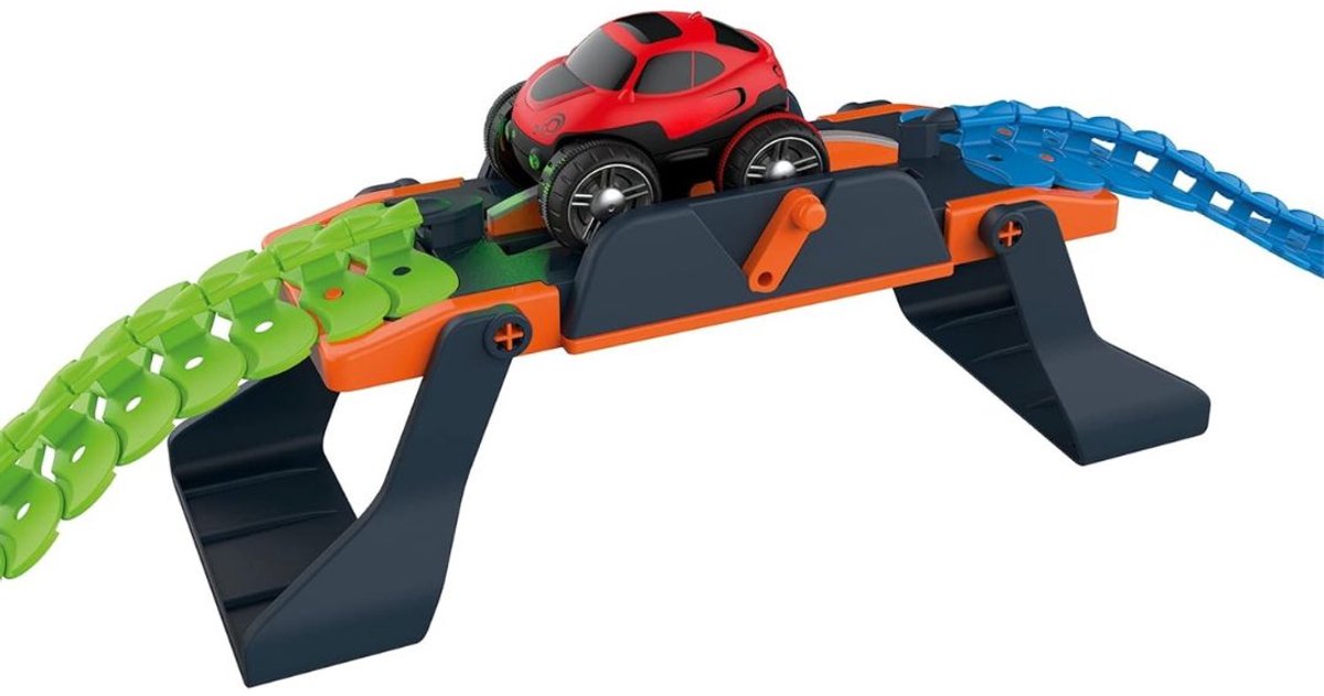 REN® Racebaan Elektrisch - racebaan - Meerkleurig - 38cm x 14cm x 13cm