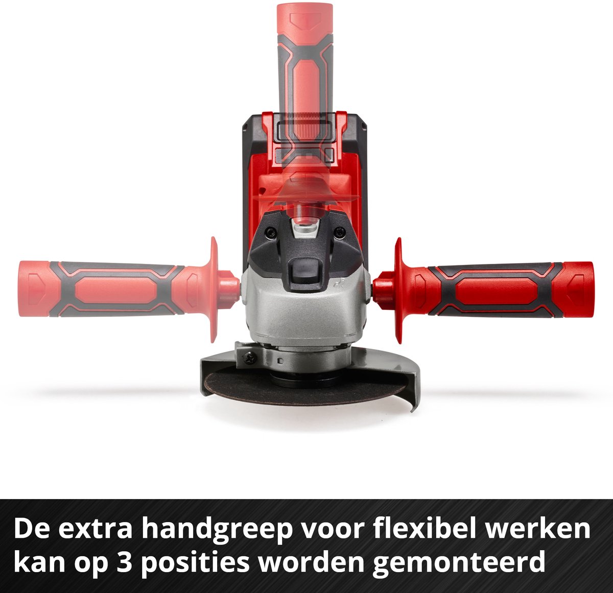Einhell Accu Haakse Slijper TC-AG 18/115 Li Kit - Power X-Change - 18 V/Li-ion - Ø115 mm - 8.500 t/min - Max. Snijdiepte: 28 mm - Incl. 1x 4.0 Ah Accu en Lader thumbnail 4