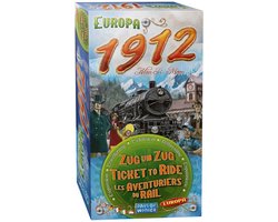 Days of Wonder - Ticket to Ride Europa 1912 - Uitbreiding voor Europe - Bordspel