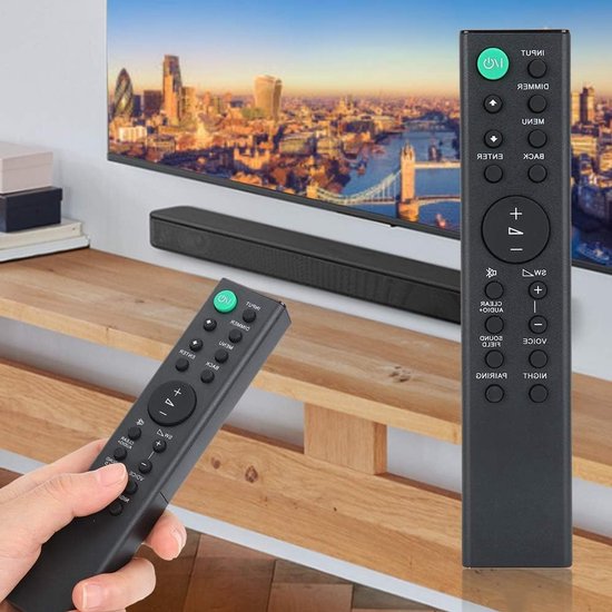 SPHProducts - TV-afstandsbediening - Vervanging voor Soundbar - Mooi design - Geschikt voor HT-CT380 en HT-CT780 - Gebruiksvriendelijk - Comfortabel in... van Merkloos — afbeelding 5