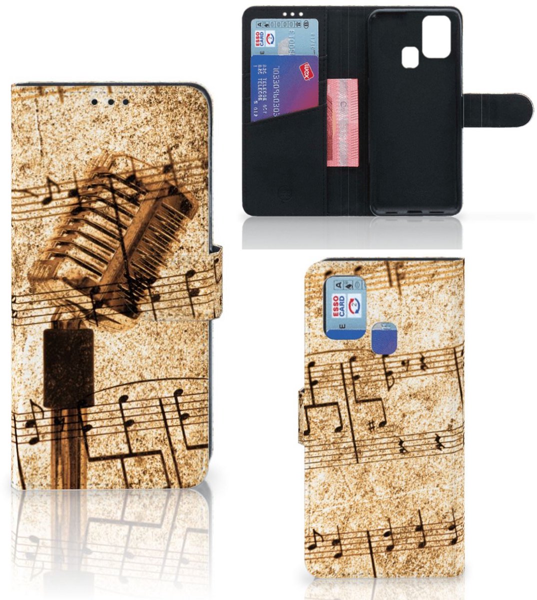 Samsung Galaxy M31 Telefoonhoesje met foto Bladmuziek