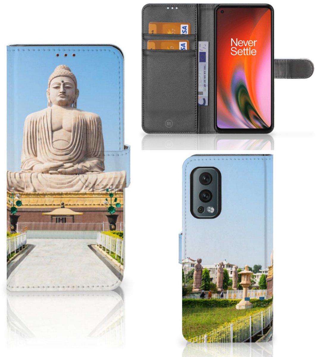 OnePlus Nord 2 5G Flip Cover Boeddha